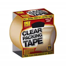 151 Clear Packing Tape 75 m