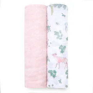 Aden   Anais - Forest Fantasy 2 Pack Swaddles