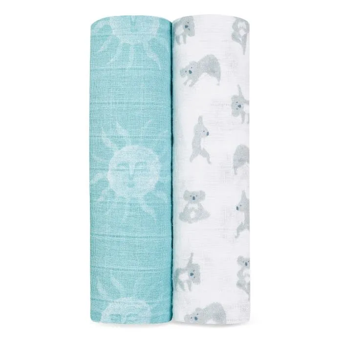 aden   anais Muslin Swaddles - Now   Zen