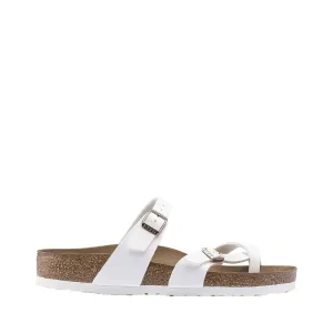 Birkenstock 1014190135 Mayari Wht W/Copper Bf