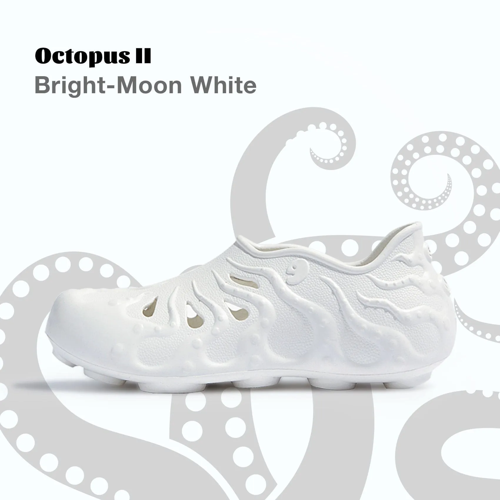 Bright-Moon White Octopus II Women