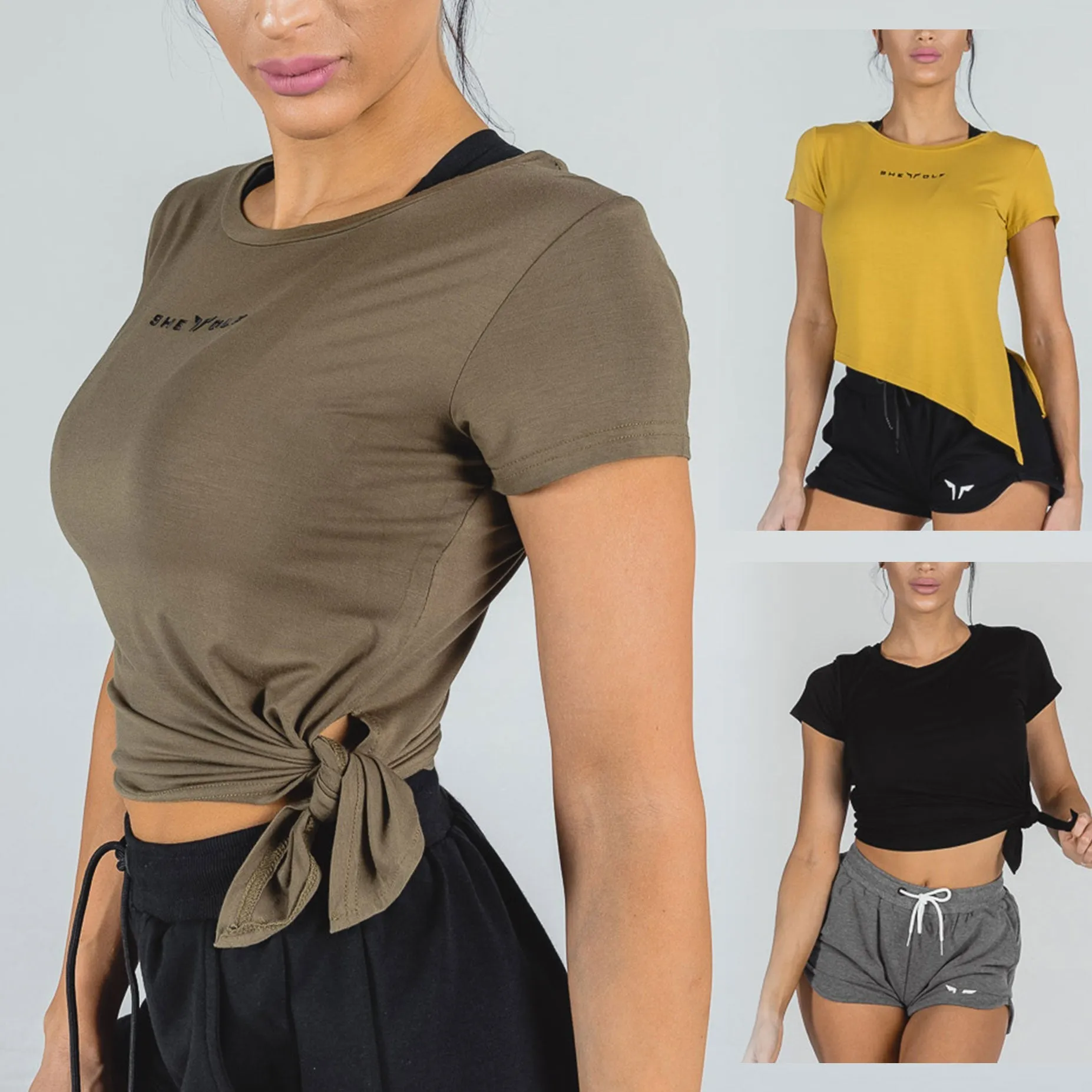 Bundle | 2 Colors x She-Wolf Crop Top