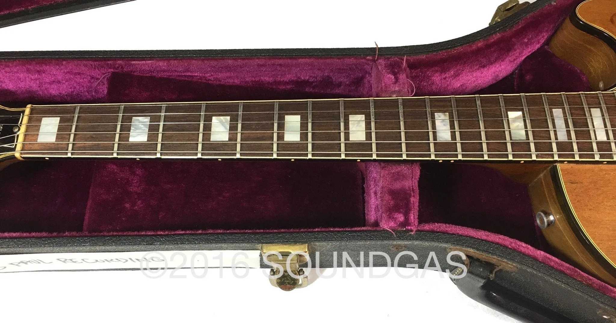 c1972 Gibson Les Paul Recording Natural Mahogany