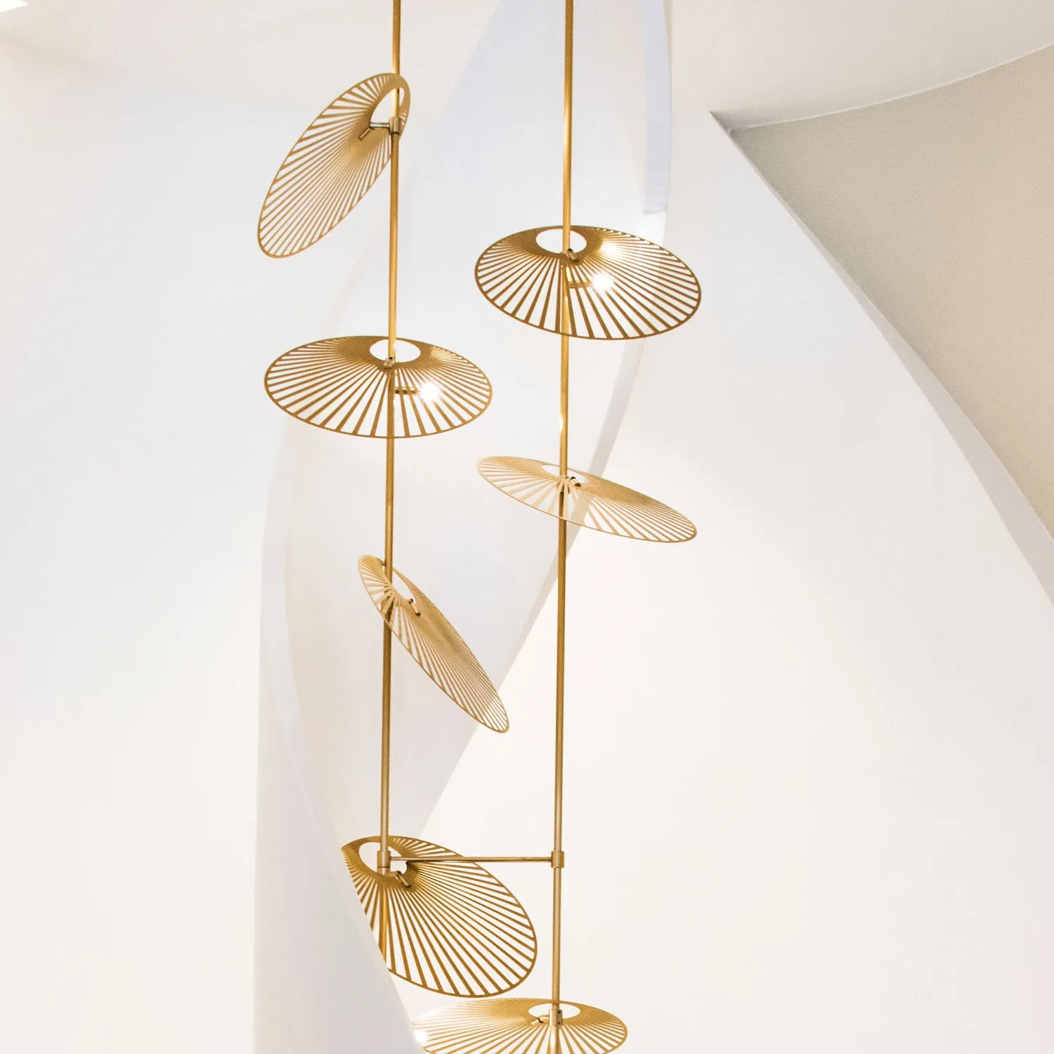 Cattail Leaf Chandelier