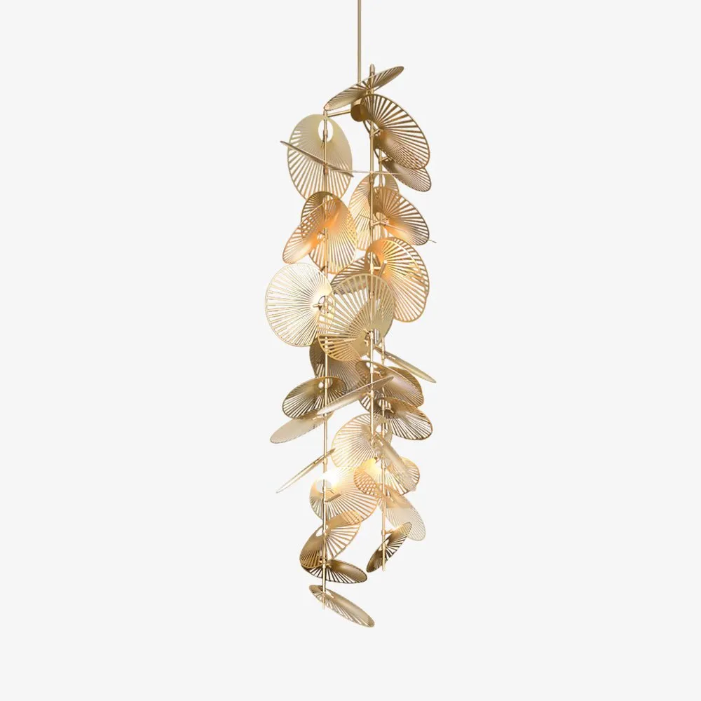 Cattail Leaf Chandelier