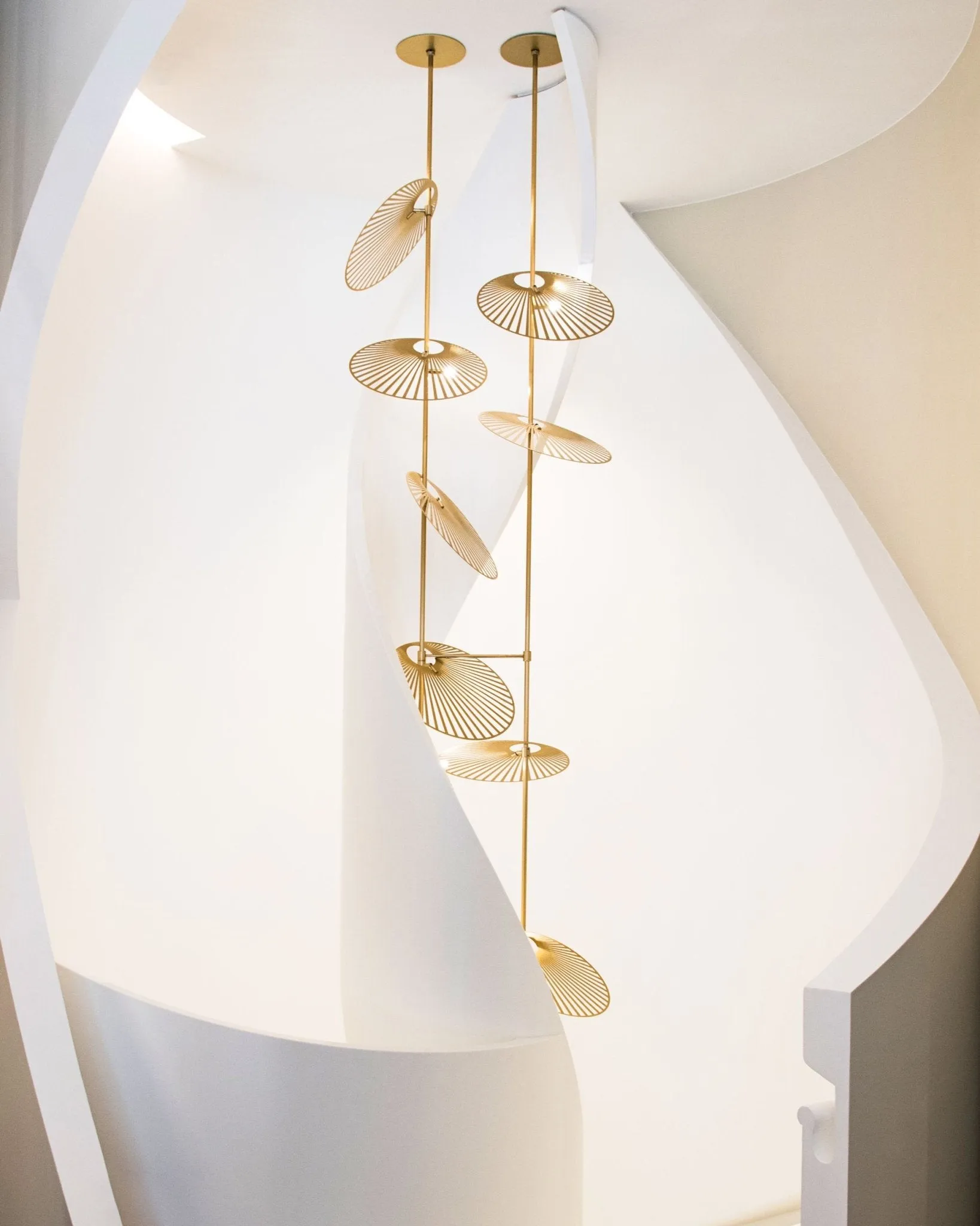 Cattail Leaf Chandelier