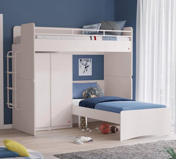 Cilek Studio Beds White (Parts)