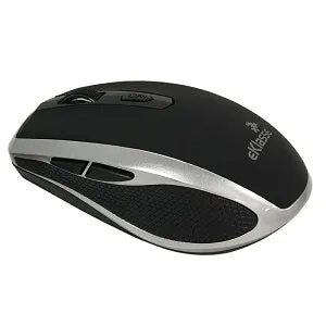 Eklasse 2.4G Wireless Optical Mouse - Black & Silver