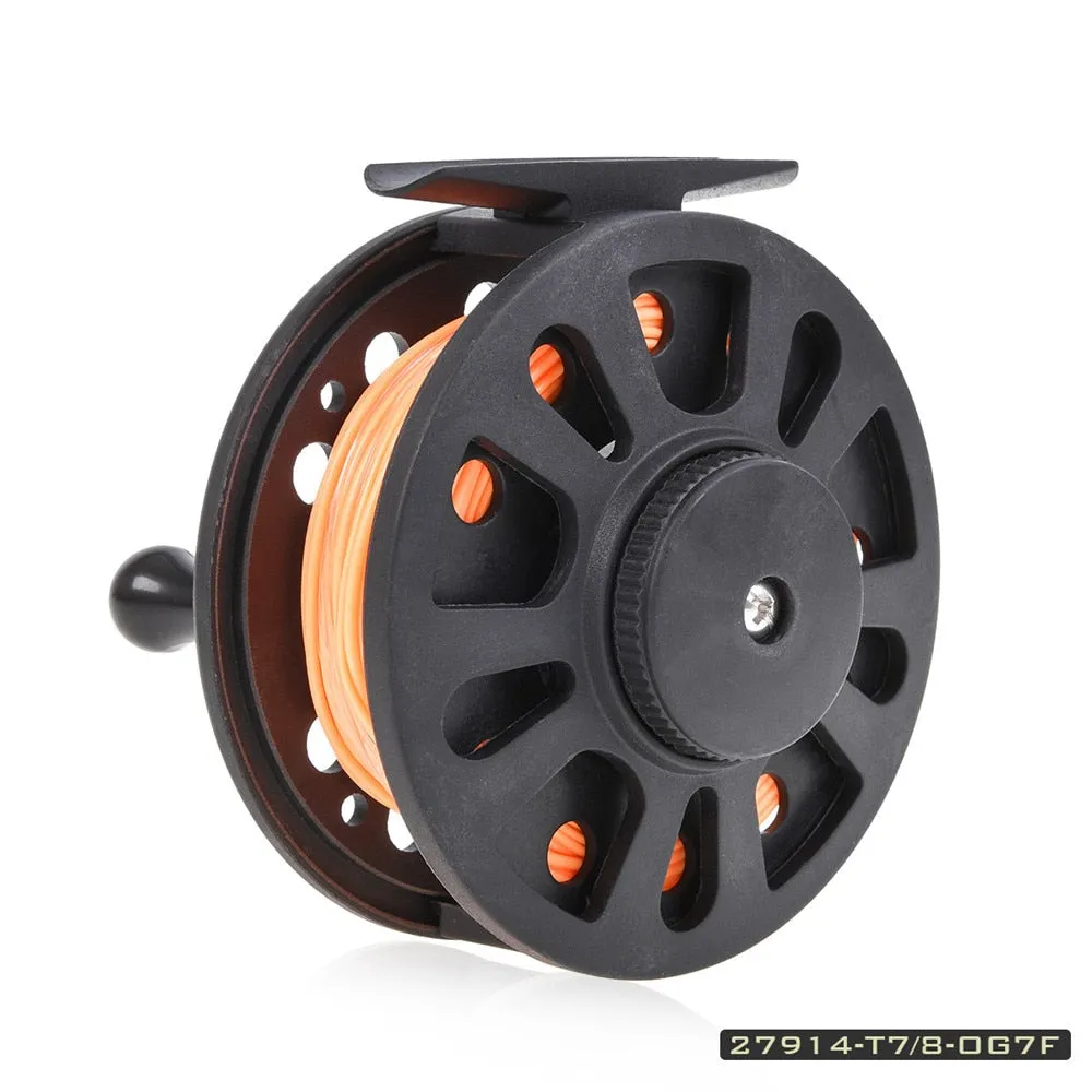 Fly Fishing Reel 5/6  7/8 Lightweight Precision Casting Strong Lines