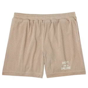 Gallery Dept. French Logo Mesh Short Tan