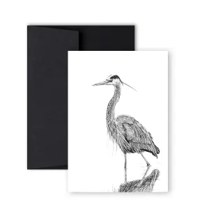 Great blue Heron No2 Greeting Card