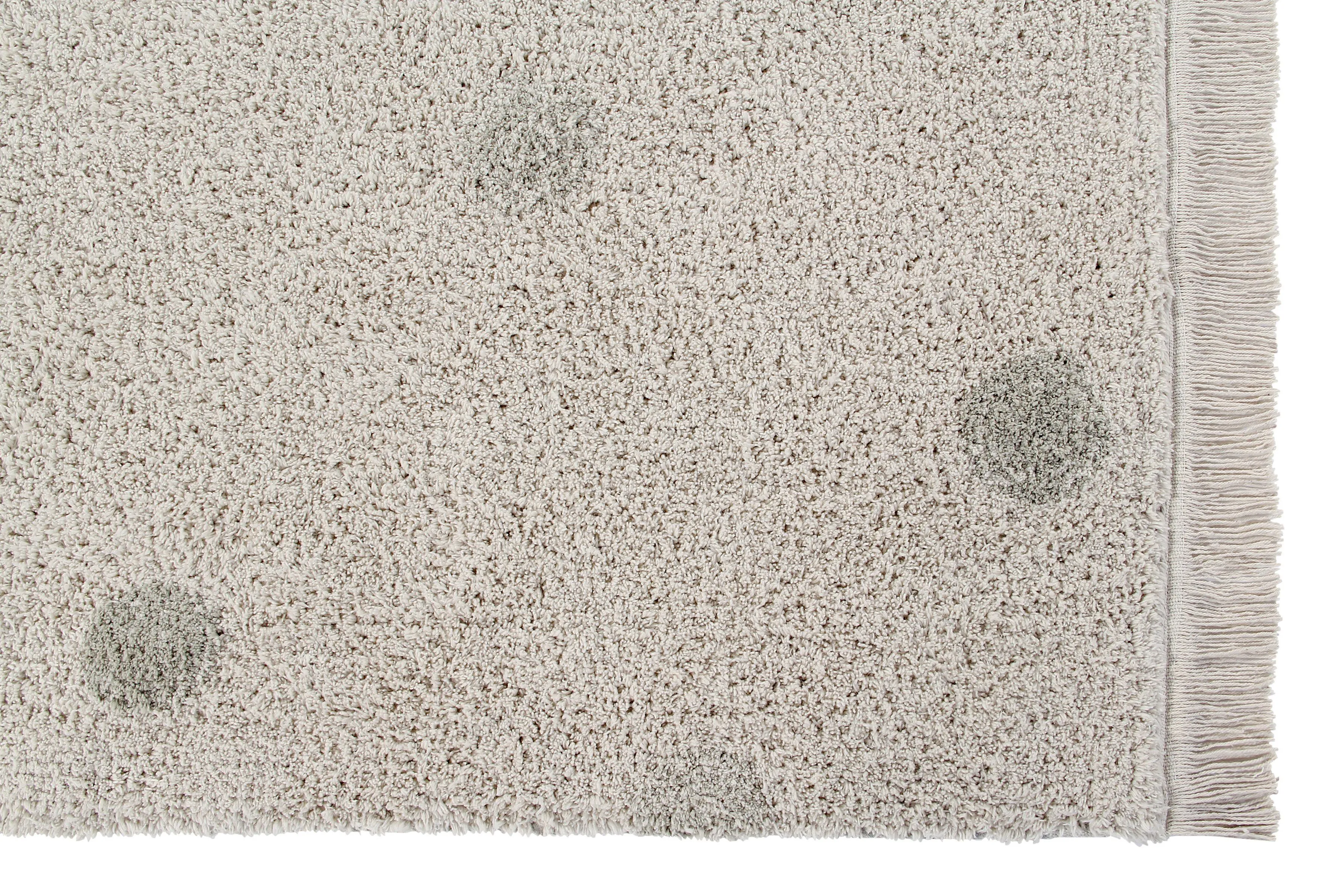 Hippy Dots Washable Rug - Olive