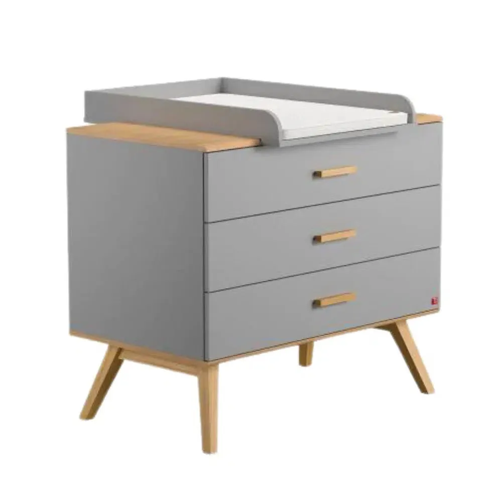 Nautis Grey Cot, Compactum & Changer Bundle