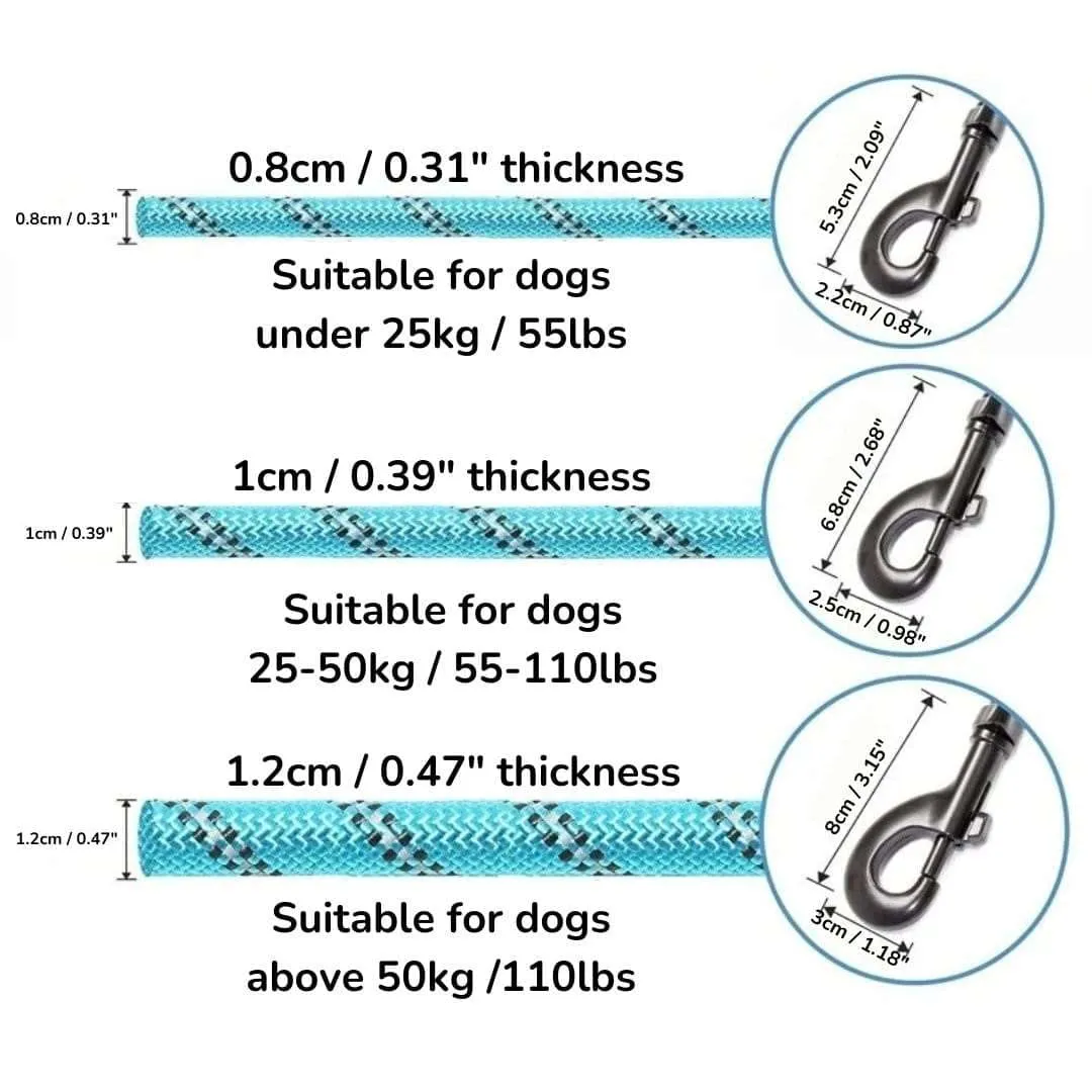 Reflective Rope Leash 59" / 150cm