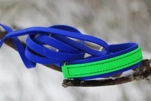 Sale! In-Stock BioThane Sighthound Style Two Tone Martingale Leash