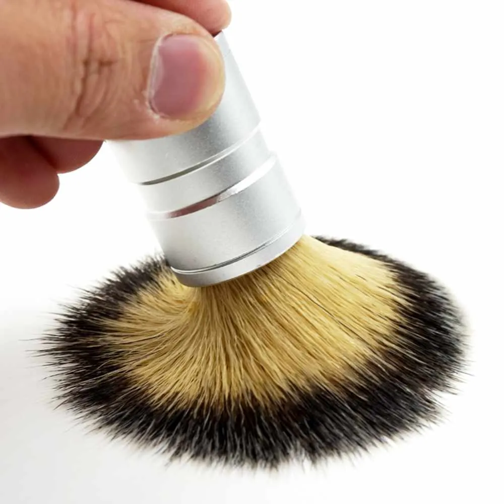 Shaving Brush With Stainless Steel Handle