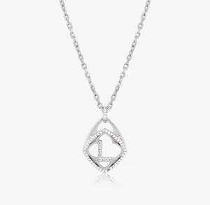 THIALH - MONOGRAM - Sterling Silver Letter L Necklace