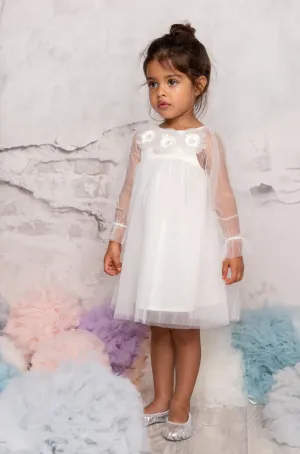 Tutu Du Monde Bébé Snowy Petal Tulle Dress